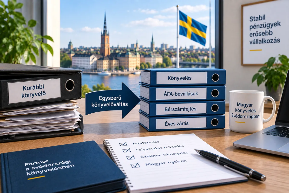 Könyvelőváltás Svédországban – hogyan működik?